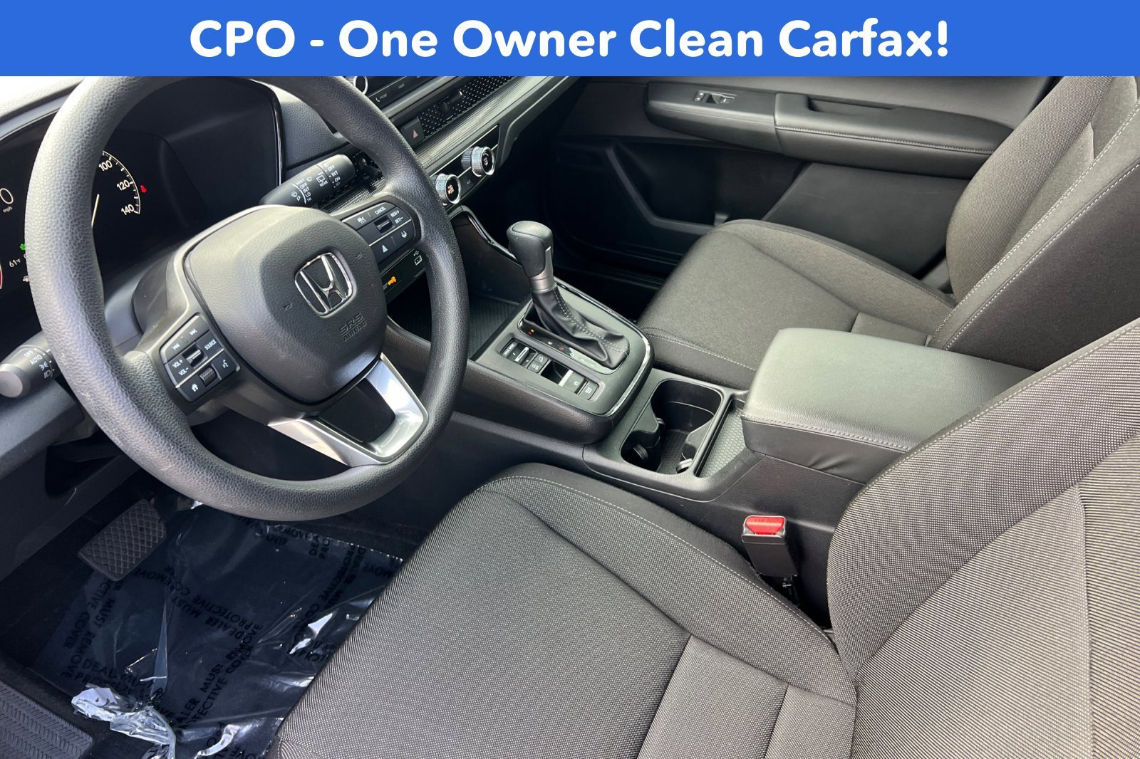 Certified Used 2025 Meteorite Gray Metallic Honda LX image 12