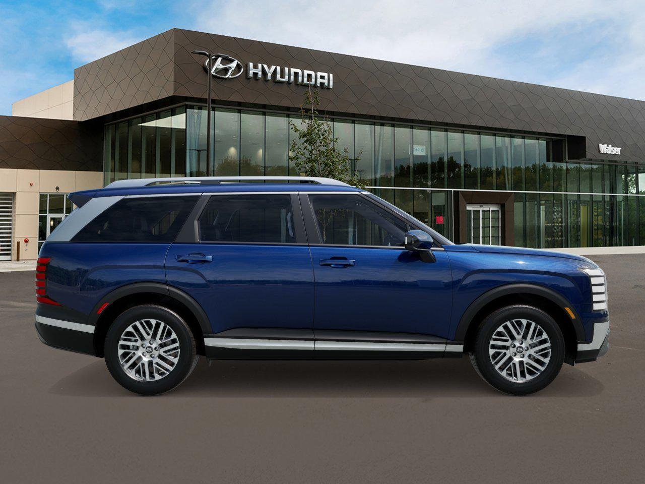 New 2026 Classy Blue Pearl Hyundai SEL 7P AWD image 25