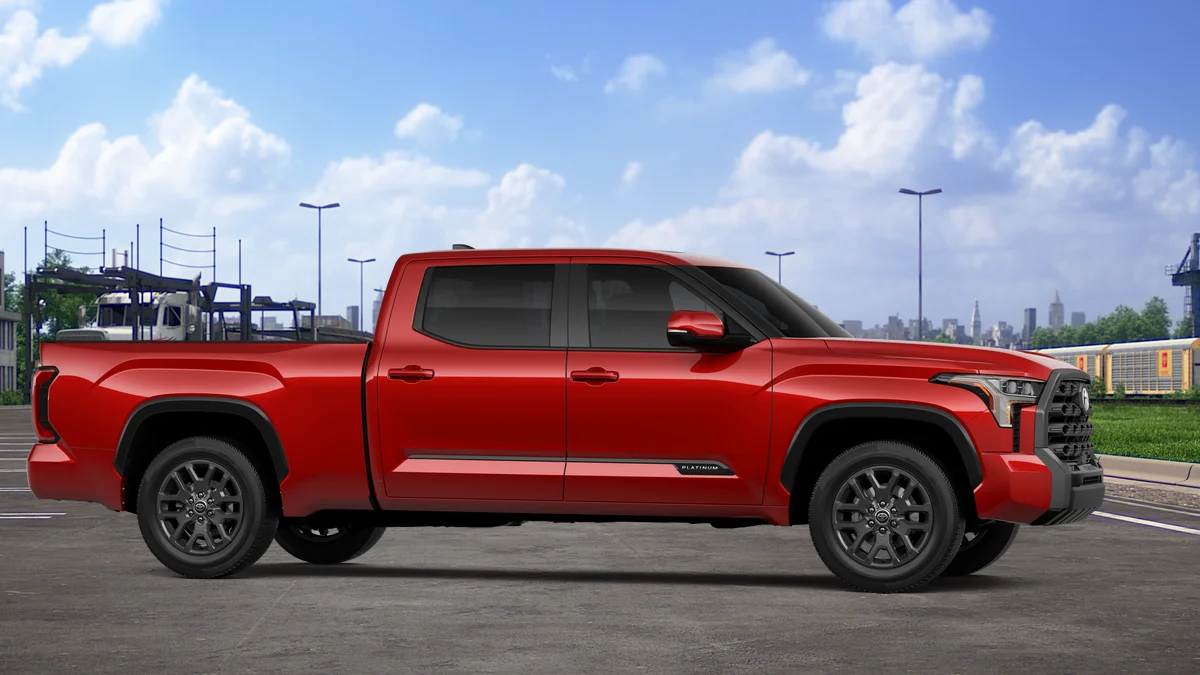 New 2026 Supersonic Red Toyota Platinum image 13