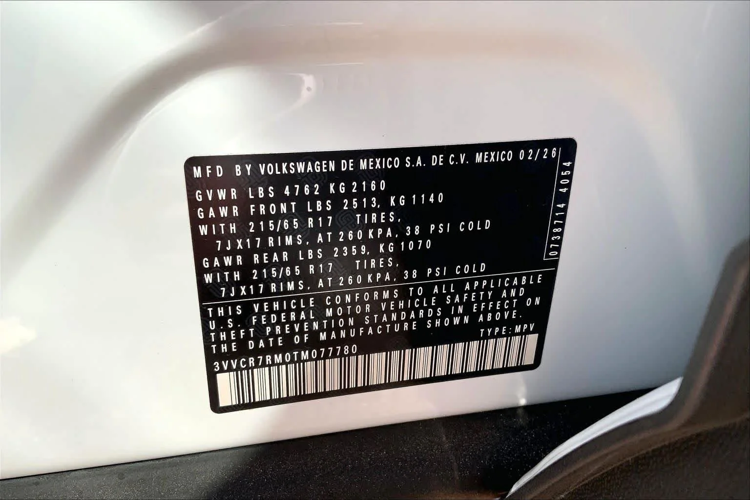 New 2026 Pure White Volkswagen S image 21
