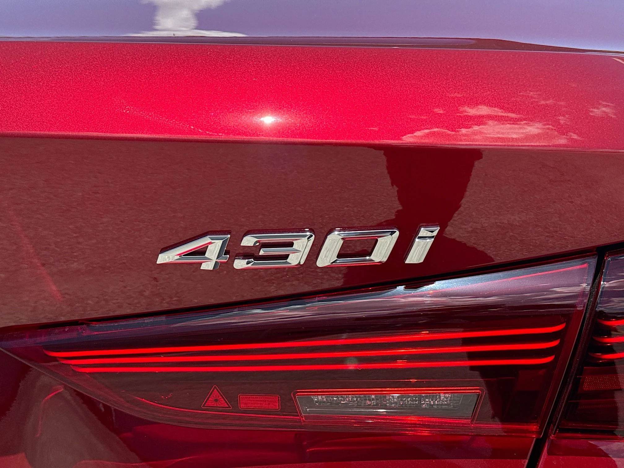 New 2027 Vegas Red Metallic BMW 430i image 11