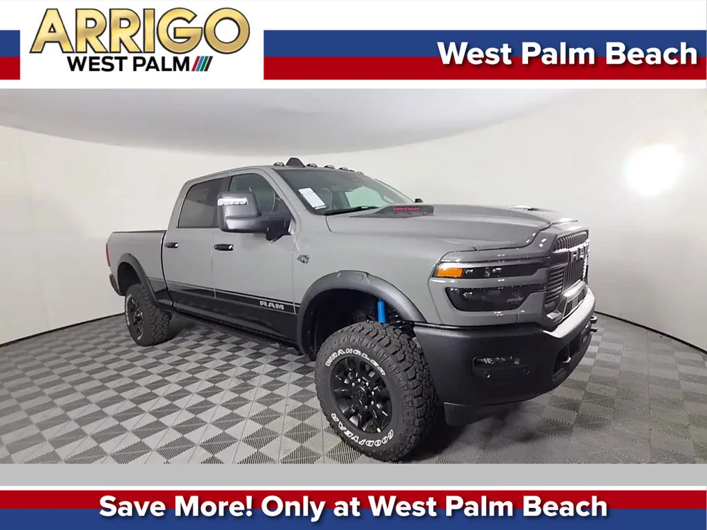 New 2027 Ceramic Gray Clear-Coat Paint RAM Power Wagon Hemi image 1