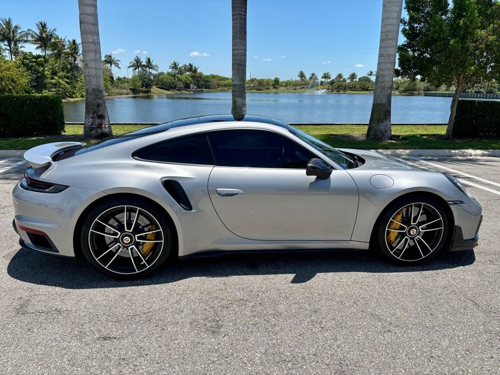 Used 2021 Silver Porsche Turbo S image 5