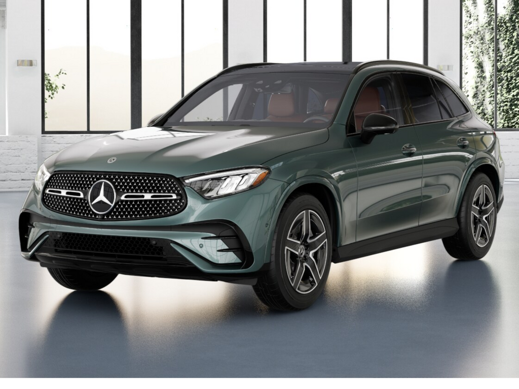 New 2027 Verde Silver Metallic Mercedes-Benz GLC 300 image 1