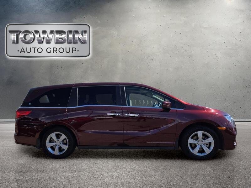 Used 2018 Deep Scarlet Pearl Honda EX-L AUTO image 3