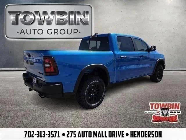 New 2026 Hydro Blue Pearl-Coat Exterior Paint RAM REBEL image 3