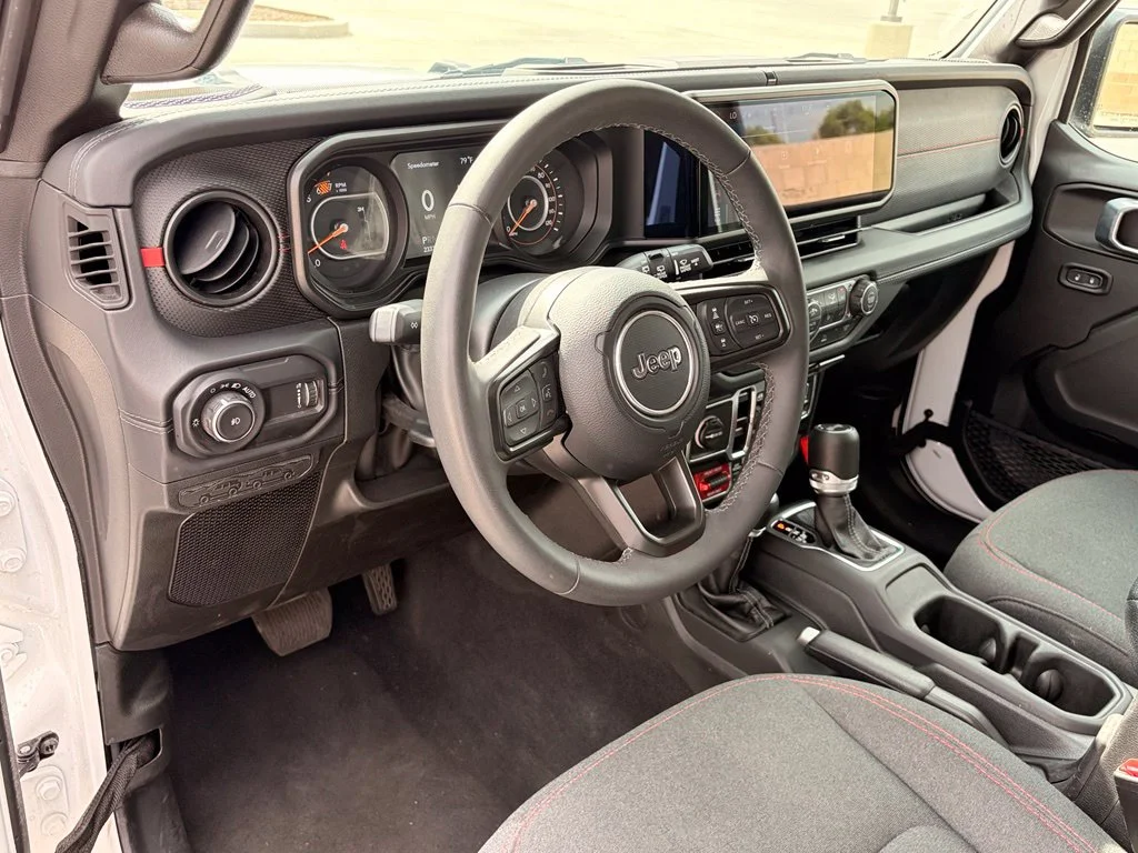 Certified Used 2025 White Jeep Rubicon image 13