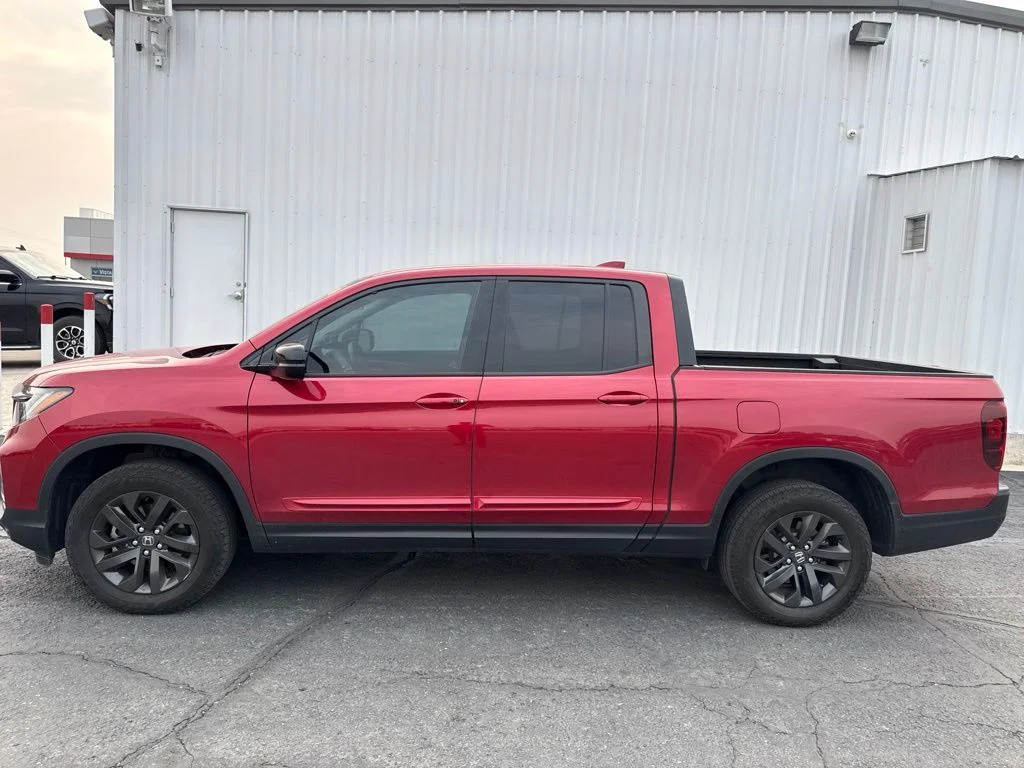 Used 2022 Radiant Red Metallic II Honda Sport image 6