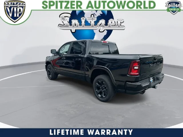 New 2027 Diamond Black Crystal Pearl-Coat Exterior Paint RAM Big Horn/Lone Star image 8