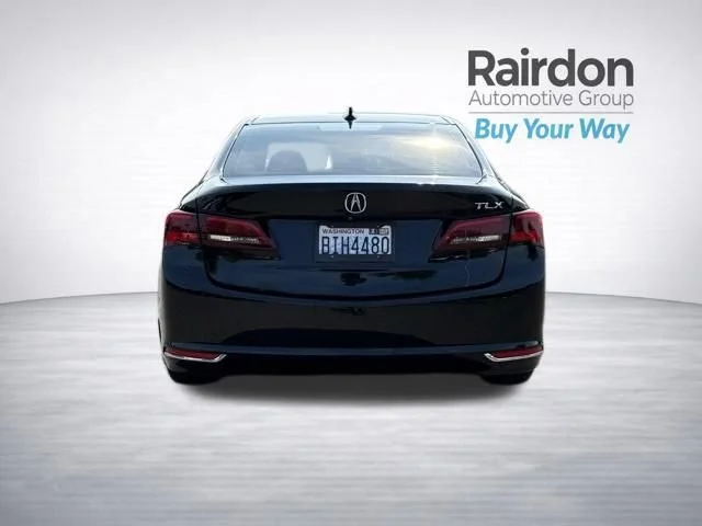 Used 2015 Crystal Black Pearl Acura Tech image 6