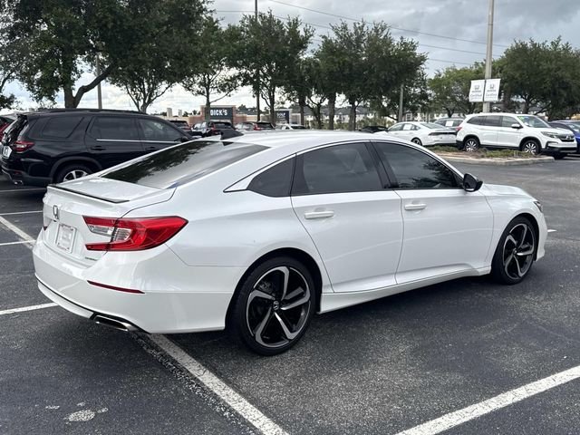 Used 2022 White Honda Sport image 4