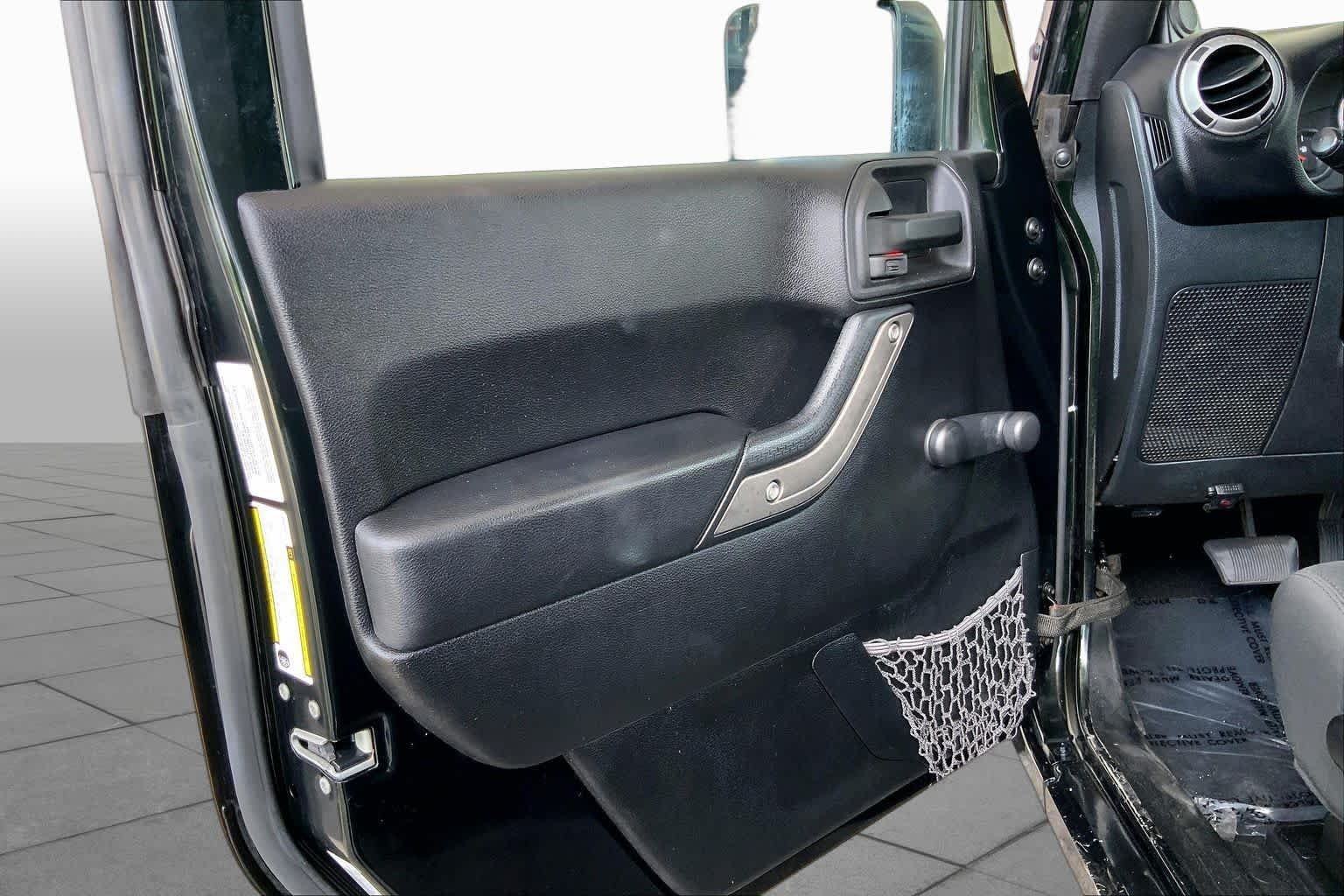 Used 2012 Black Forest Green Pearl Jeep Sport image 21