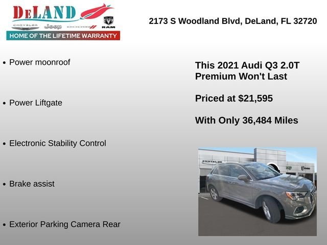 Used 2021 Gray Audi Premium image 2