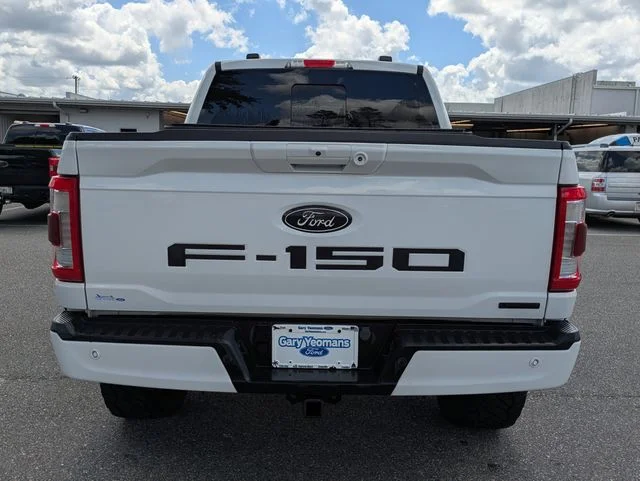 Used 2021 Oxford White Ford Lariat image 4