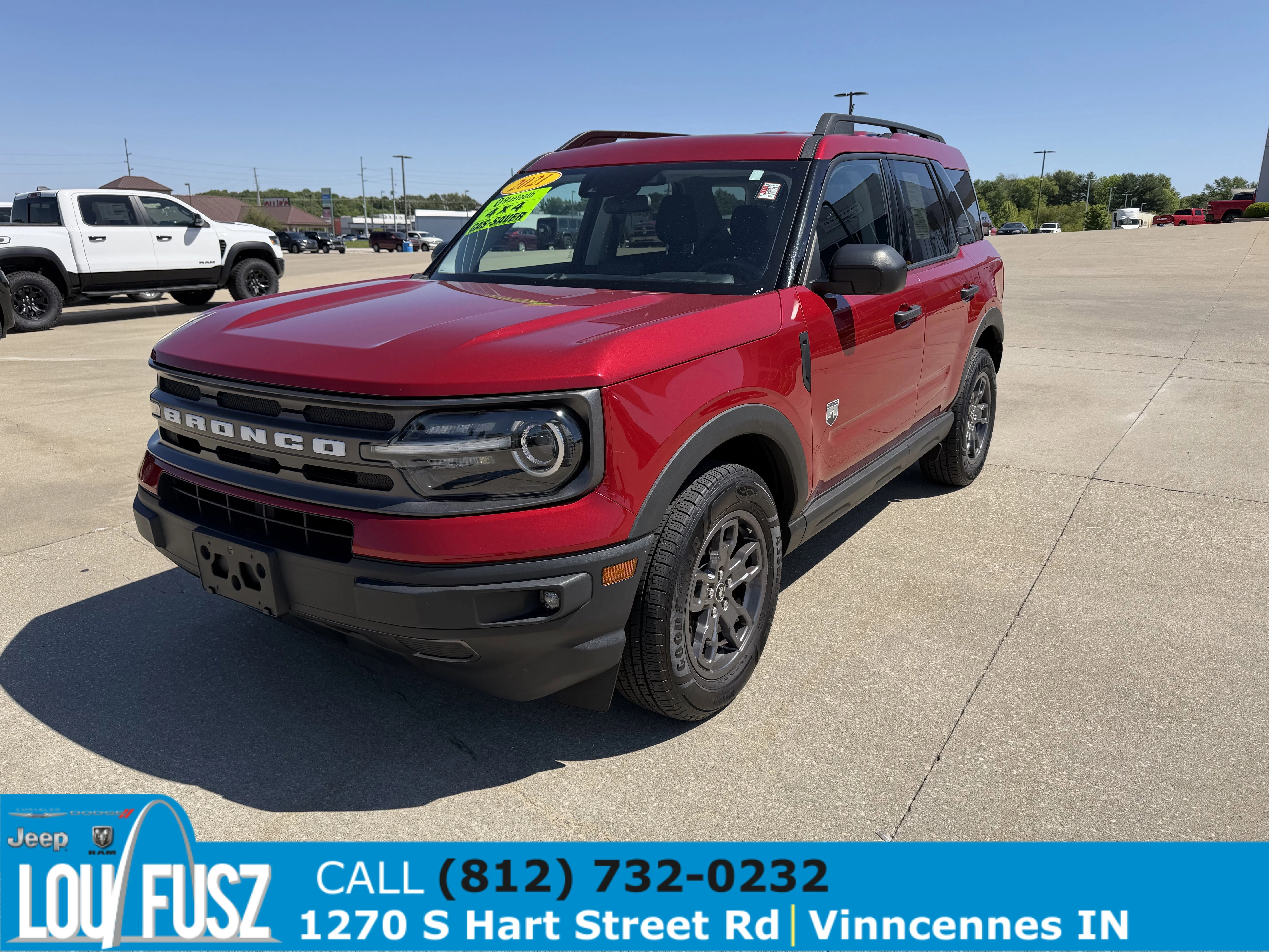 Used 2021 Red Ford Big Bend image 3