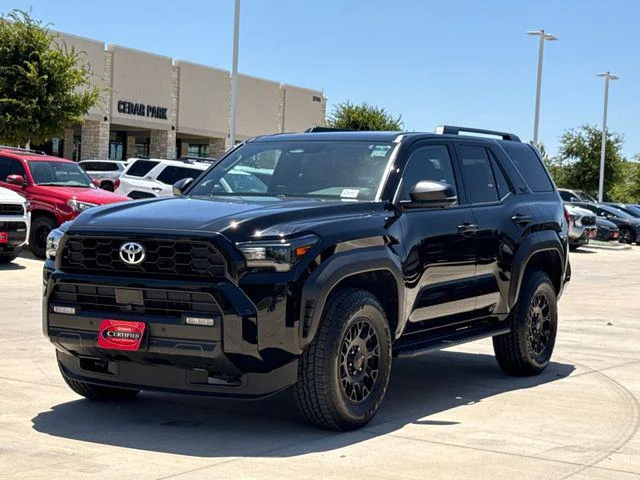 Certified Used 2025 BLACK Toyota TRD Off Road Premium image 9