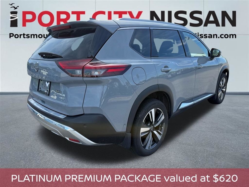 Used 2023 Boulder Gray Nissan Platinum PREMIUM image 3