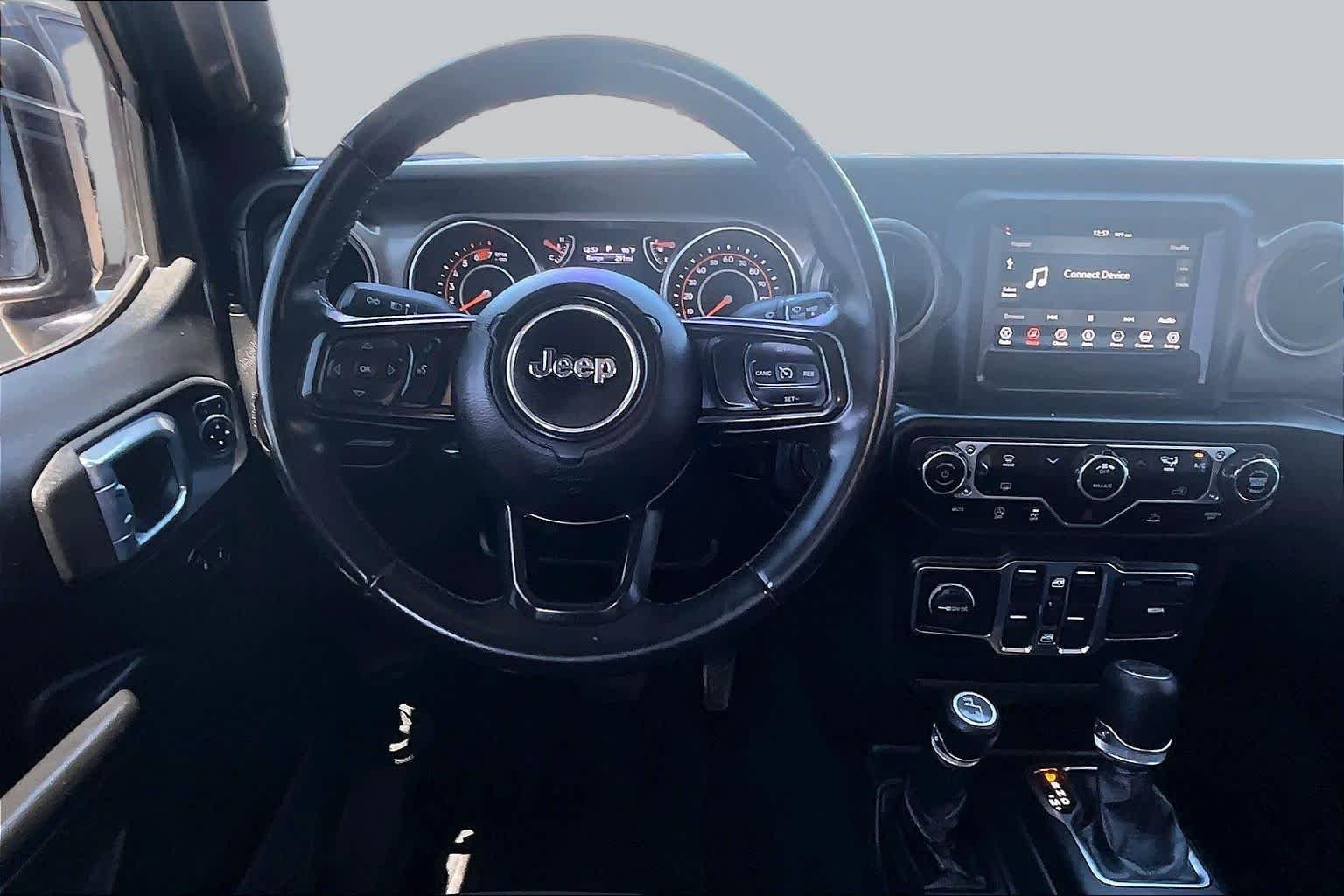 Used 2022 Granite Crystal Clearcoat Metallic Jeep Unlimited Sport S image 6
