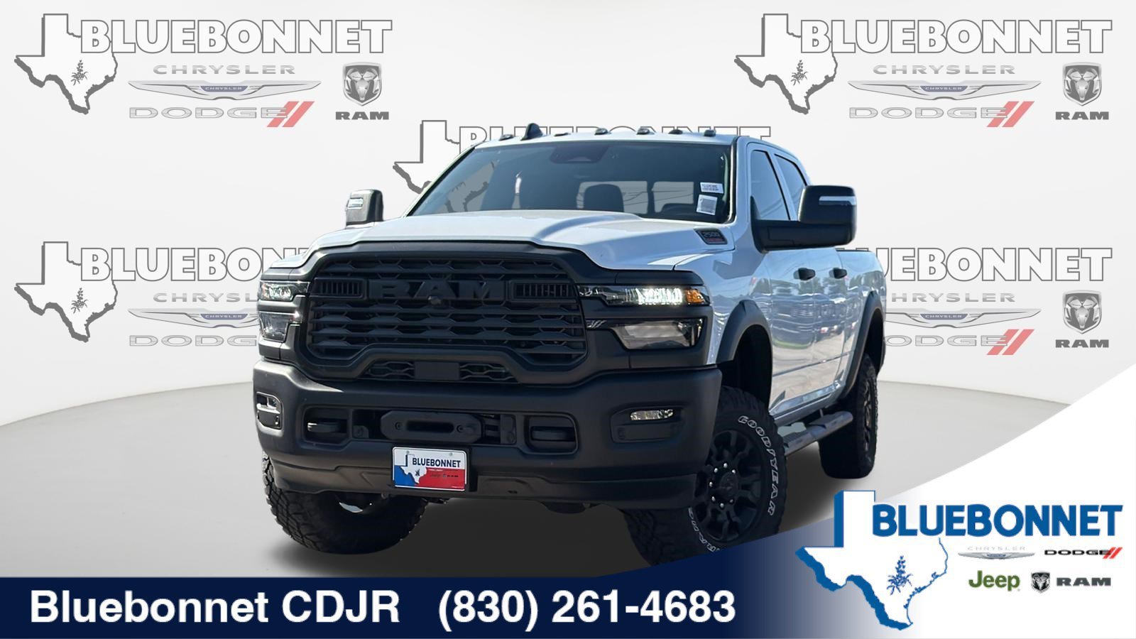 New 2026 Bright White Clear-Coat Exterior Paint RAM Tradesman image 1