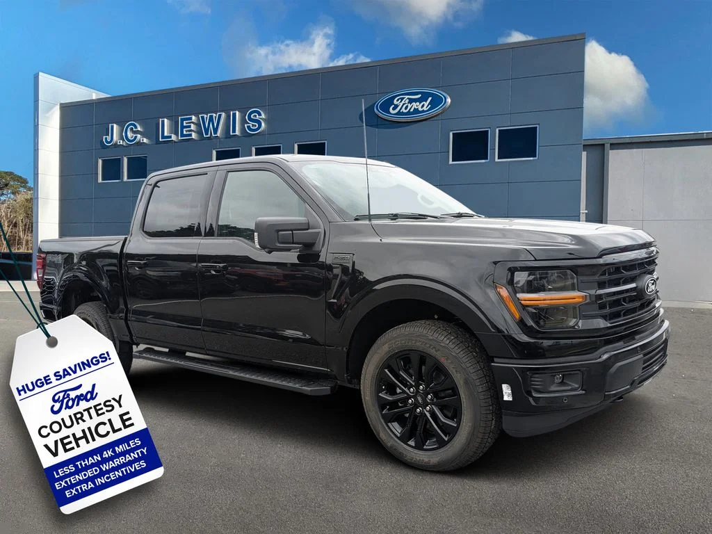 New 2026 Agate Black Metallic Ford XLT image 1