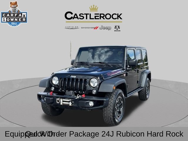 Used 2015 Black Jeep Unlimited Rubicon image 1