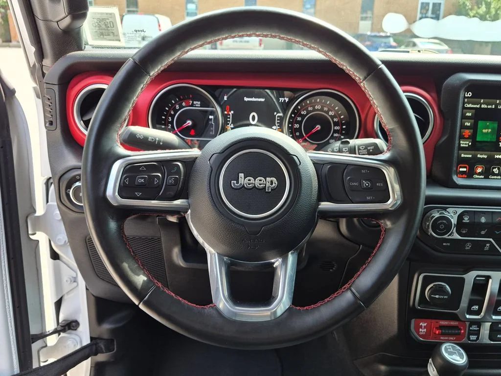Used 2021 White Jeep Rubicon image 13