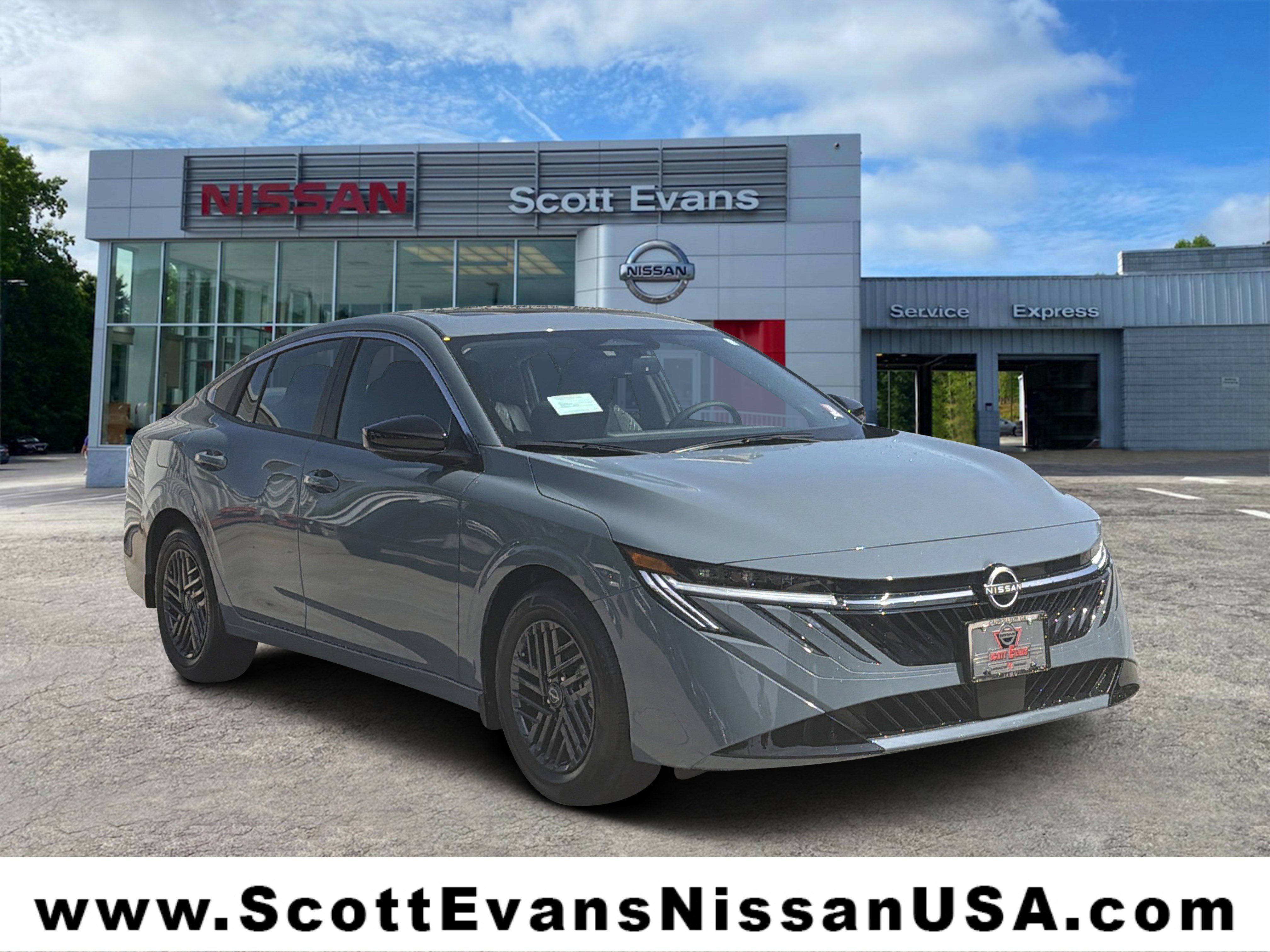 New 2026 Atlantic Gray Metallic Nissan SV image 1