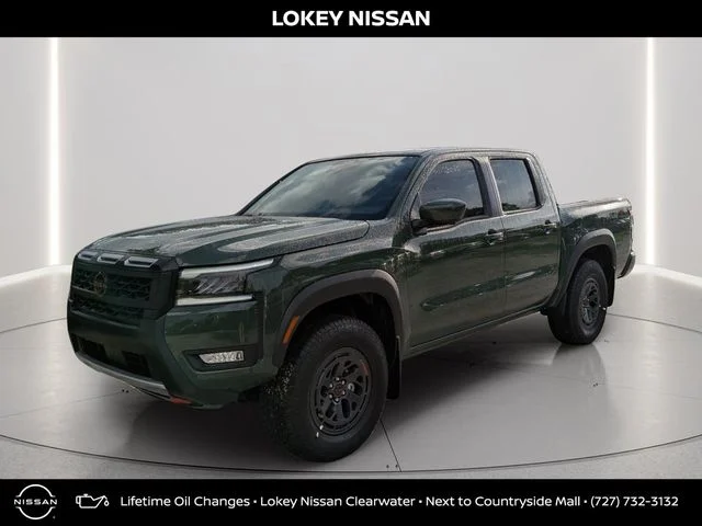 New 2026 Tactical Green Metallic Nissan Crew Cab PRO-4X® image 1