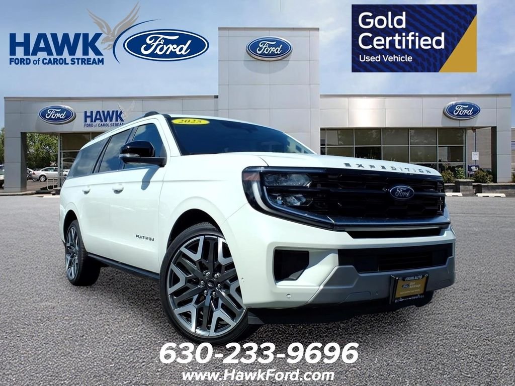 Used 2025 White Ford Platinum image 1