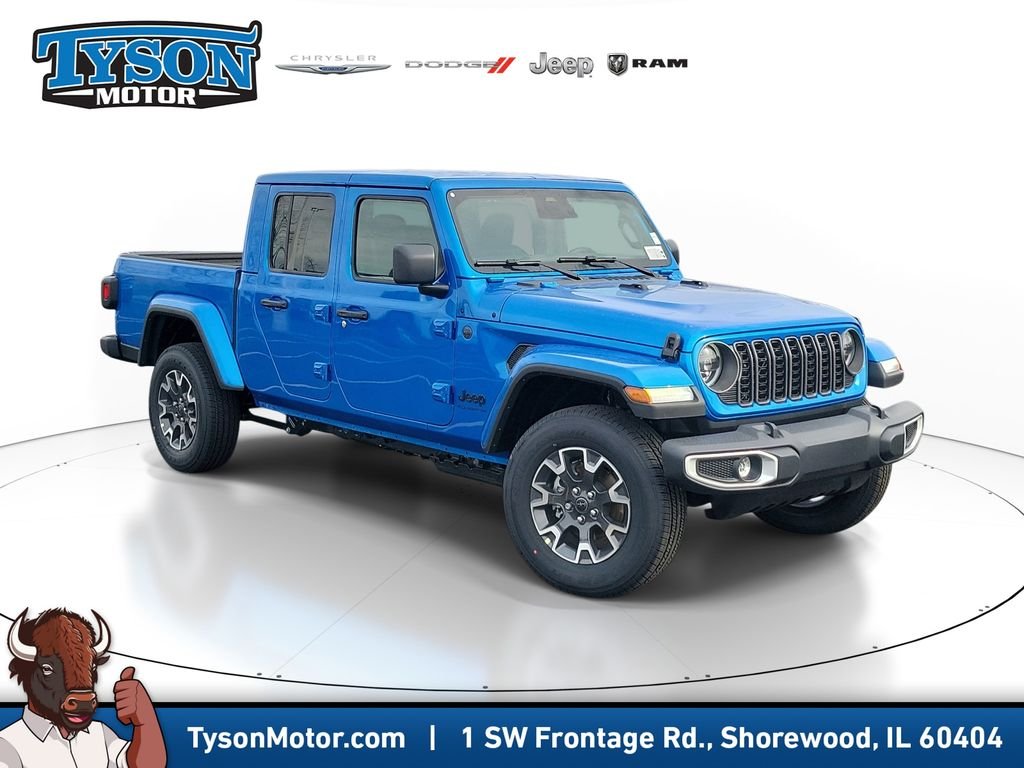 New 2026 Hydro Blue Pearlcoat Jeep Sahara image 1
