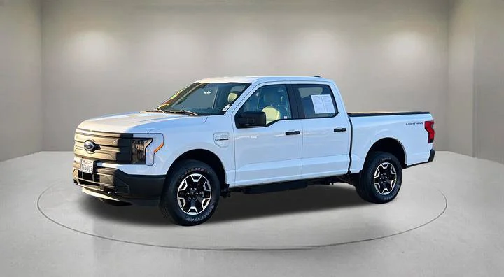 Certified 2023 Ford F-150 Lightning Pro with VIN 1FTVW1EL8PWG54751 for sale in Cathedral City, CA