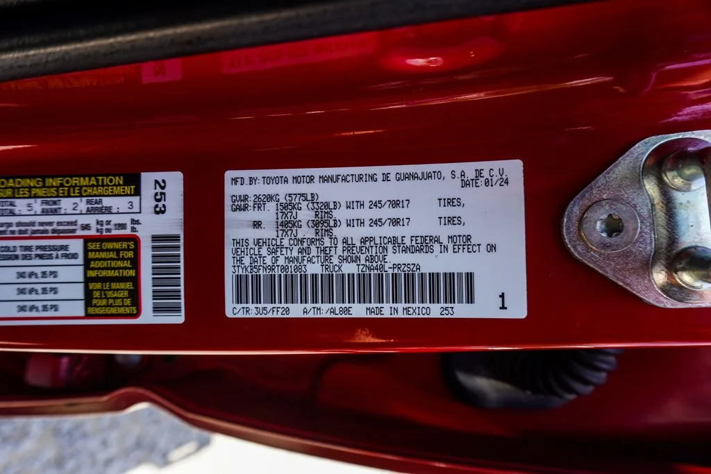 Used 2024 Red Toyota SR5 image 42