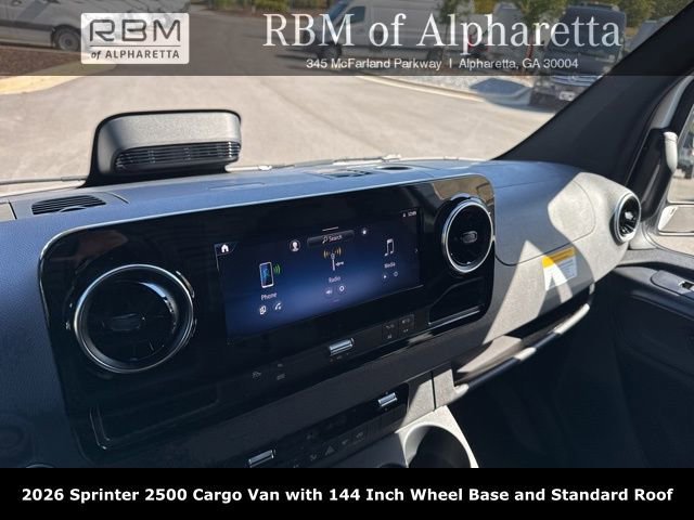 New 2026 Arctic White Mercedes-Benz 2500 with 144 Wheel Base Standard Roof image 16