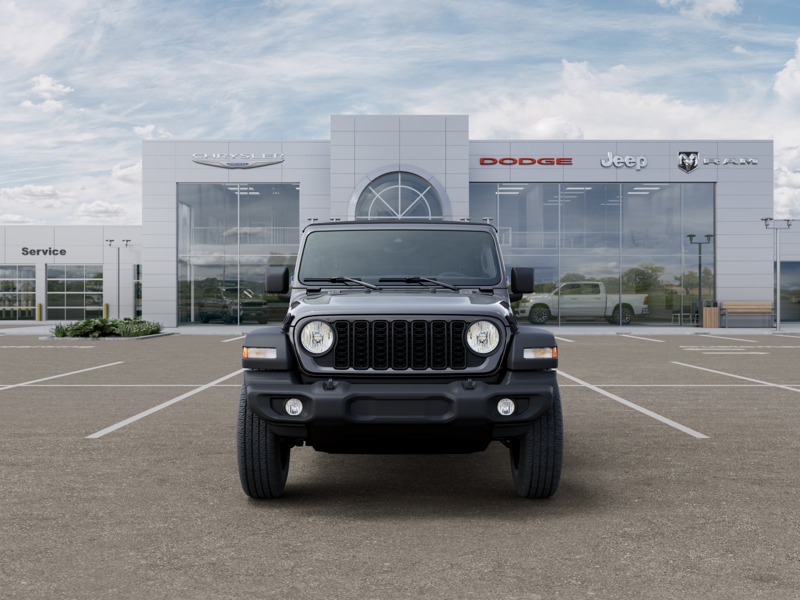New 2026 Granite Crystal Metallic Clearcoat Jeep Sport image 39