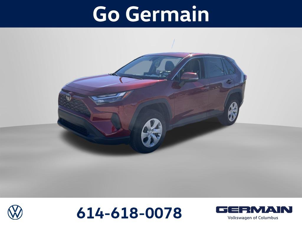 Used 2025 Red Toyota LE image 1