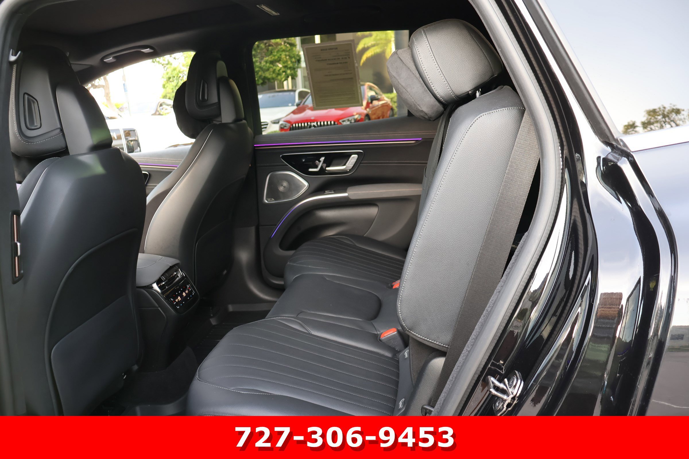 Certified Used 2023 Obsidian Black Metallic Mercedes-Benz EQS 580 image 18