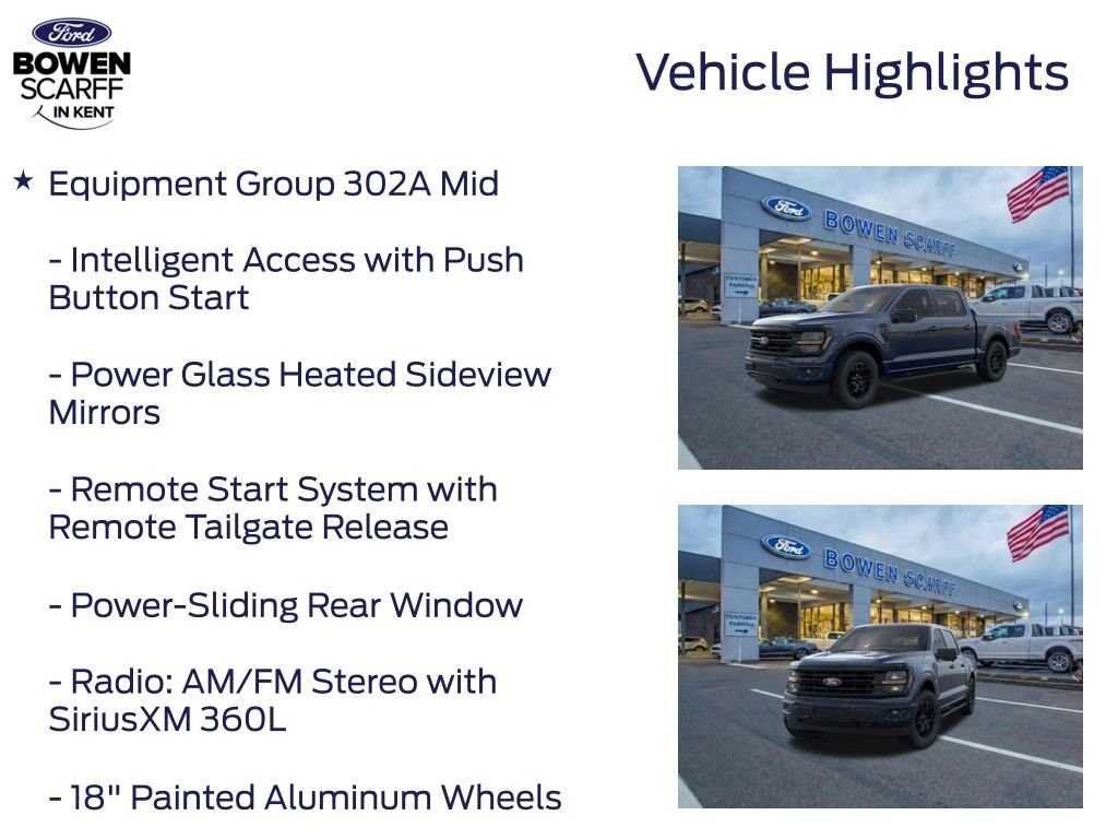 New 2026 Antimatter Blue Metallic Ford XLT image 13
