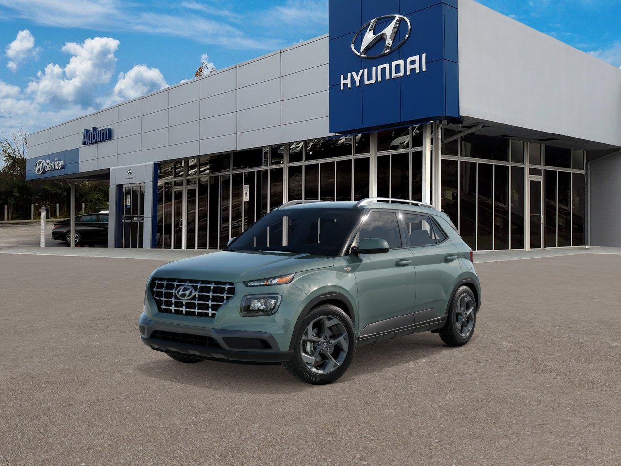 New 2026 Green Hyundai SEL image 1