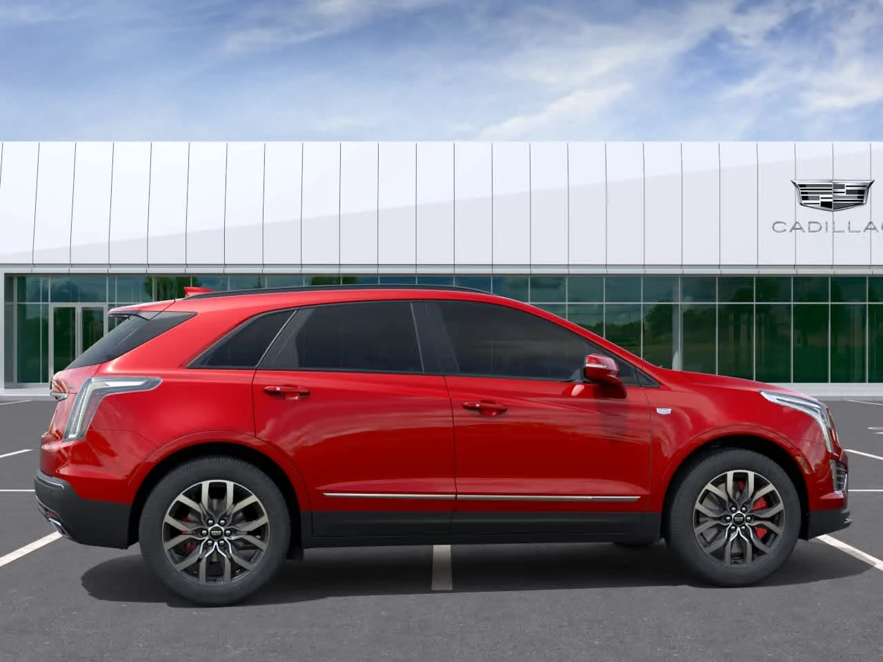 New 2026 Radiant Red Tintcoat Cadillac Sport image 5
