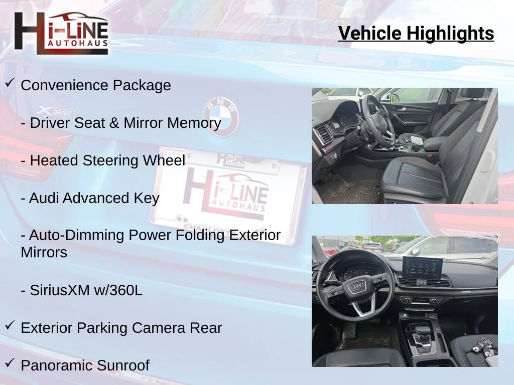Certified Used 2023 White Audi 40 Premium image 12