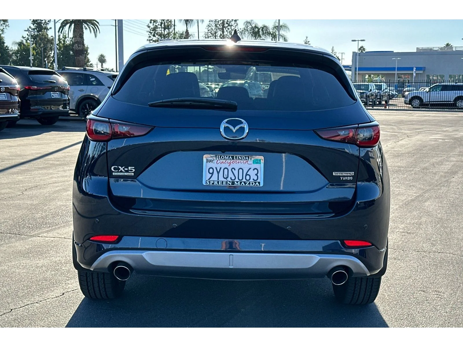 Used 2025 Deep Crystal Blue Mica Mazda 2.5 Turbo Signature image 5