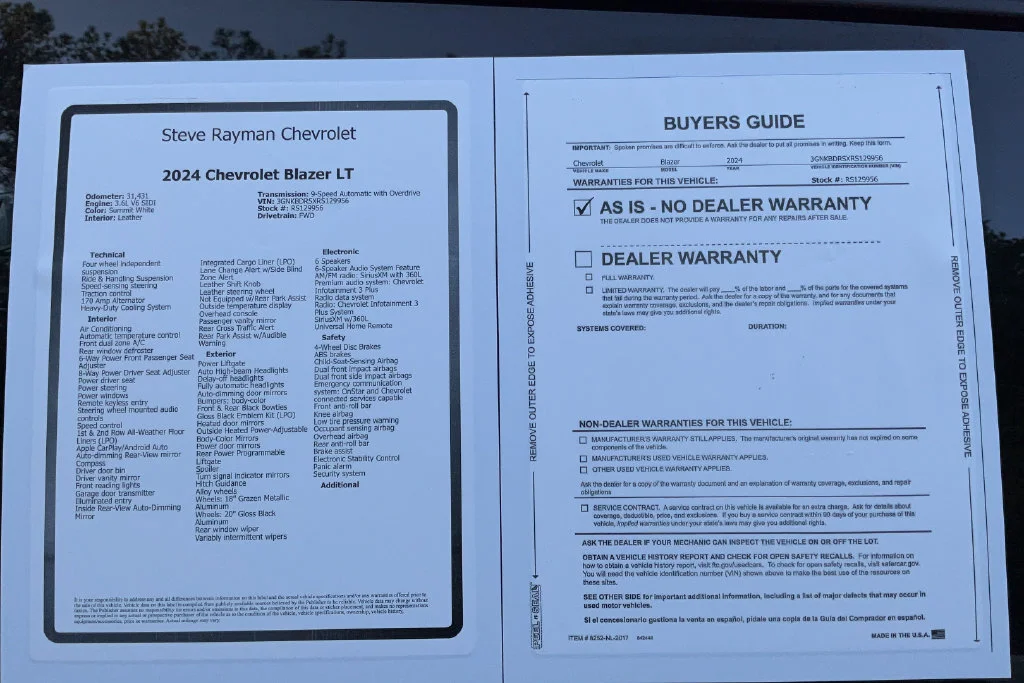 2024 Chevrolet Blazer 3LT - Photo 25