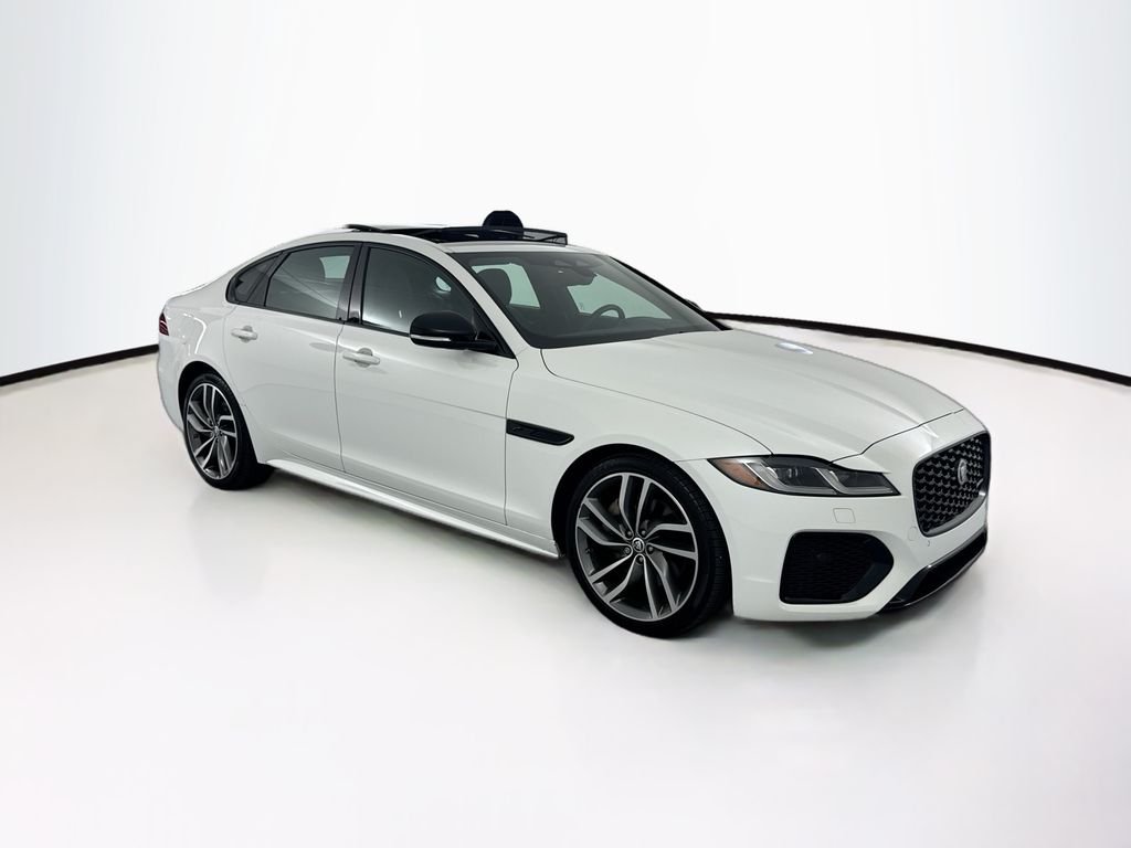 Certified Used 2024 White Jaguar R-Dynamic SE image 3