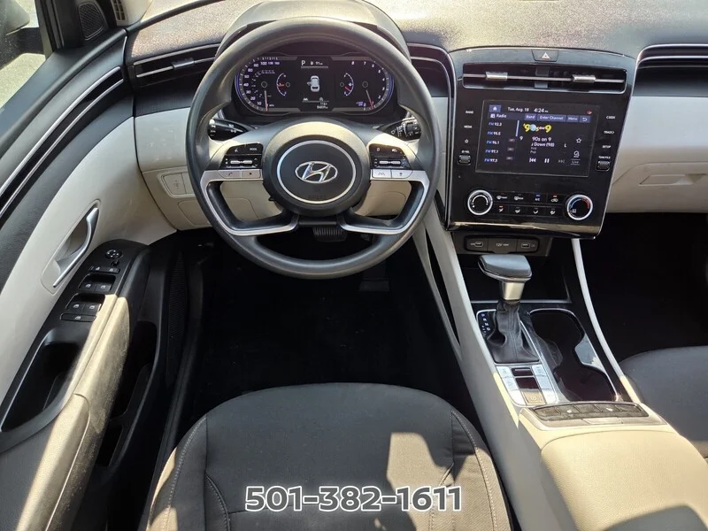 Used 2022 Intense Blue HYUNDAI SEL AWD image 14
