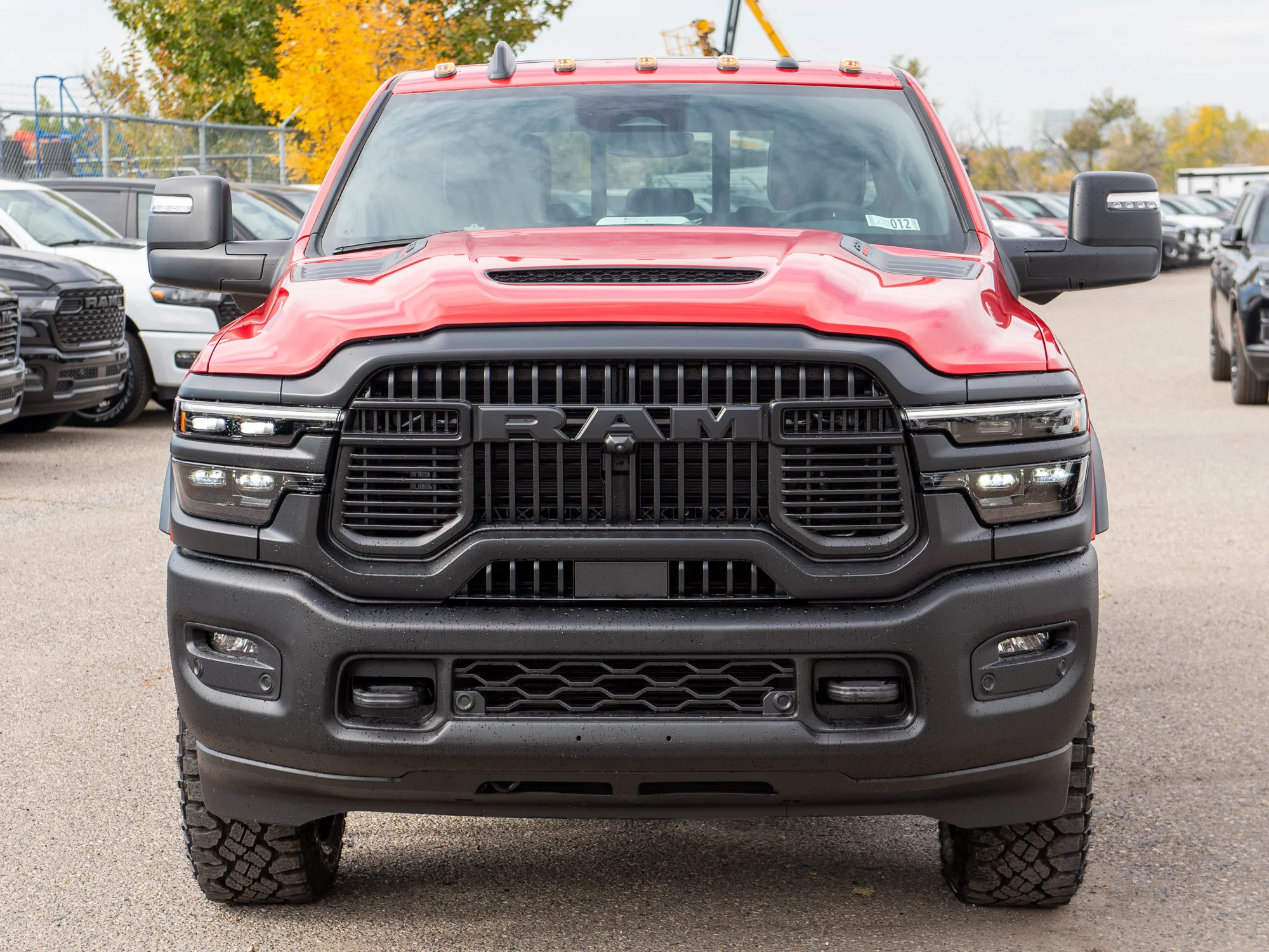 New 2027 Red RAM Rebel* Crew Cab 4x4, Sunroof, Locking Rear Diff, Passenger Screen, Towing Tech Group image 13