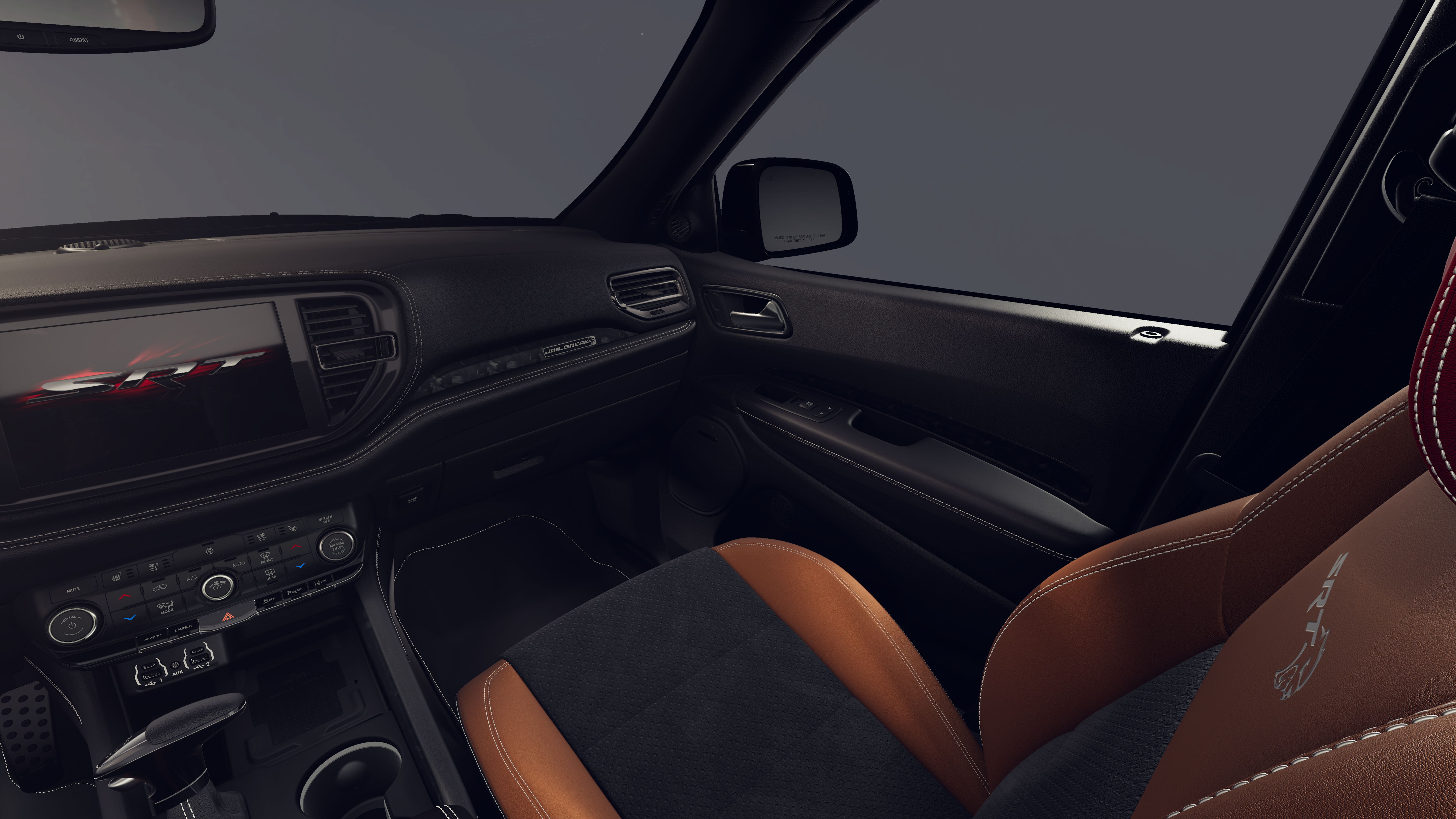 New 2026 Diamond Black Clear-Coat Exterior Paint Dodge SRT Jailbreak image 19