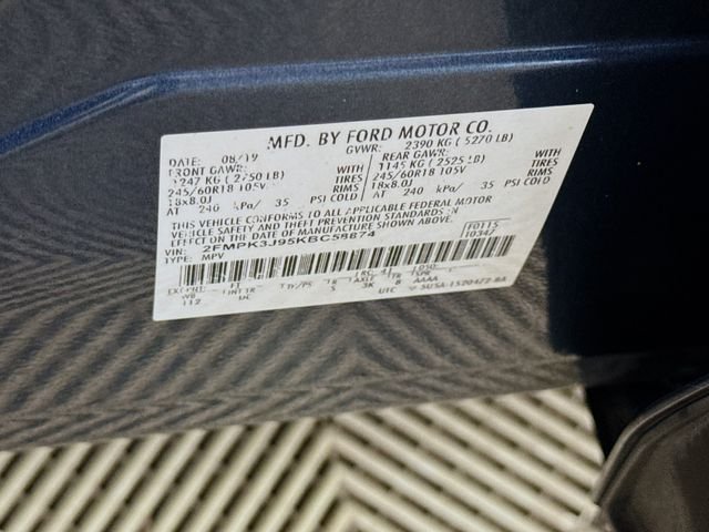 Used 2019 Blue Ford SEL image 30
