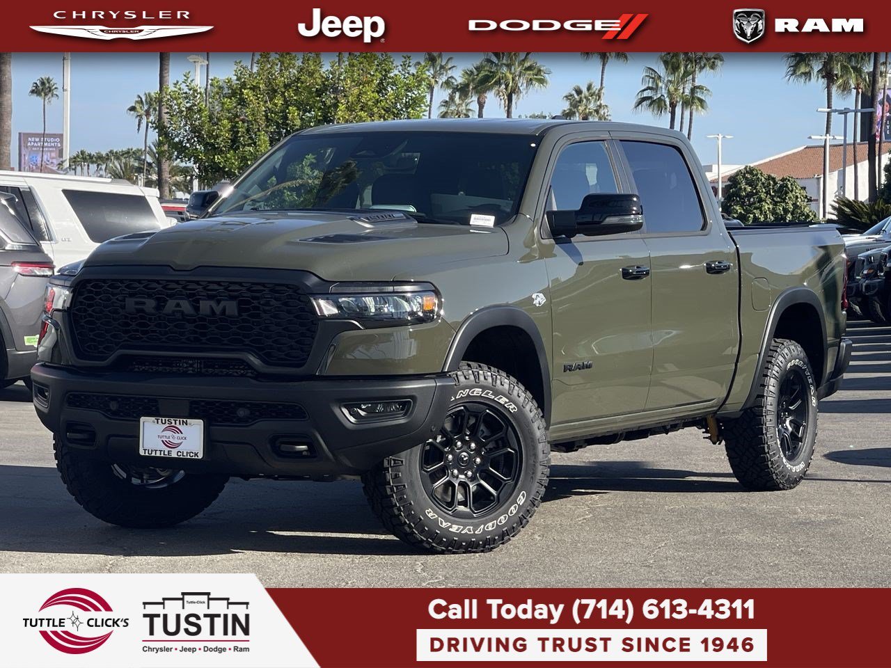 New 2026 Tank Exterior Paint RAM Rebel image 1