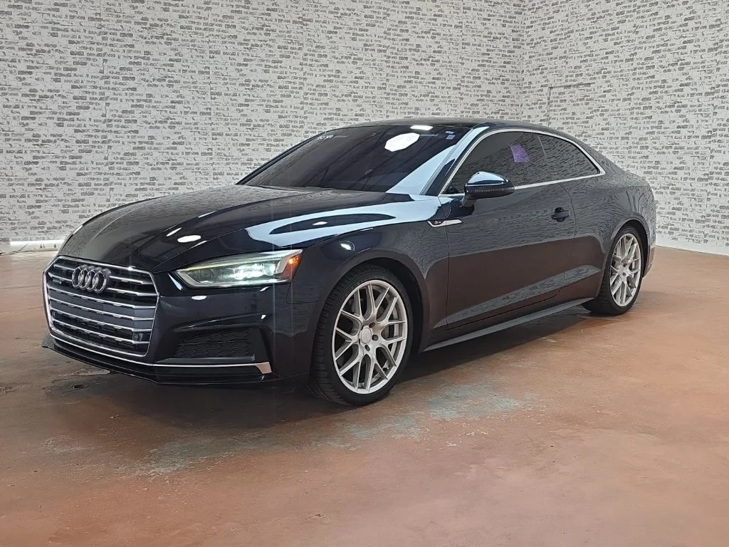 Used 2018 Moonlight Blue Metallic Audi 2.0T Premium Plus image 3