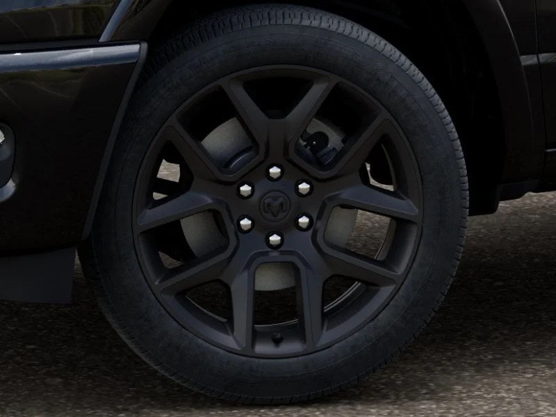 New 2026 Diamond Black Crystal Pearl-Coat Exterior Paint RAM Laramie image 9